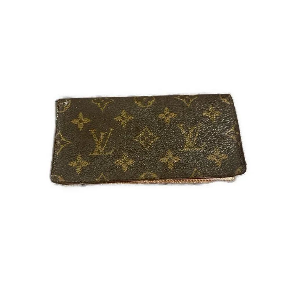 louis vuitton authentic wallet Brown Logo Monogram